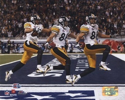 Photofile PFSAAHQ09001 Hines Ward - 2006 SBXL Multi Exposure Sports Ph