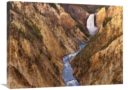 Global Gallery GCS-396518-2432-142 24 x 32 in. Lower Yellowstone Falls