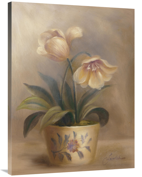 Global Gallery GCS-121172-3040-142 30 x 40 in. Olivias Flowers II Art 