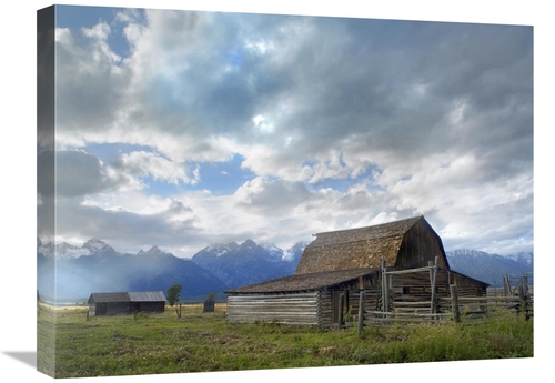 Global Gallery GCS-396331-1824-142 18 x 24 in. Mormon Row Barn, Gr