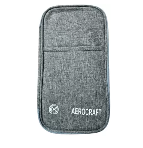 Travel Passport Holder Wallet Credit Debit Card Ticket Boarding Pass