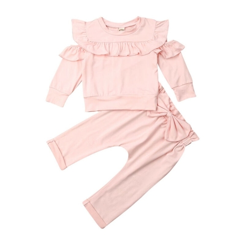 Autumn Infant Baby Girl Clothes Sets 0 3Y Solid