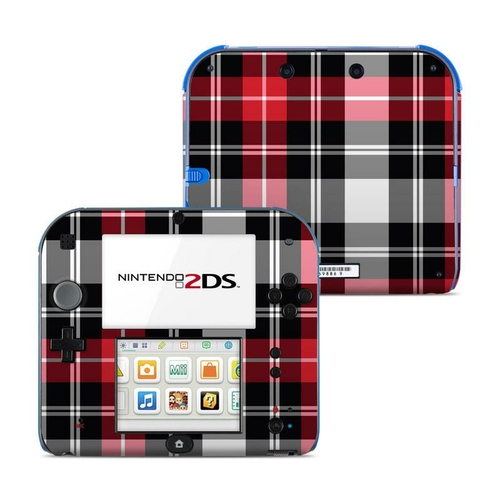 DecalGirl N2DS-PLAID-RED Nintendo 2DS Skin - Red Plaid