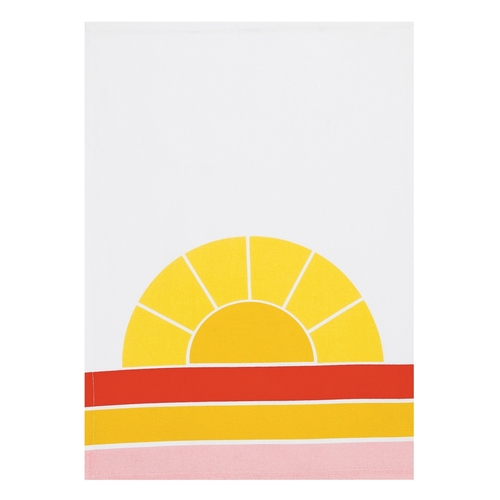 Peking Handicraft 04APS20C 18 x 25 in. Retro Rainbow Kitchen Towel - P