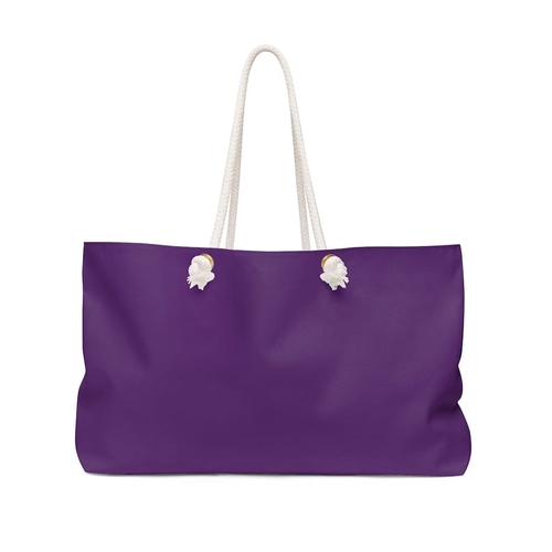 Weekender Tote Bag - Purple