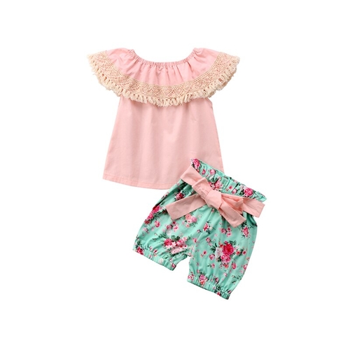 Princess Lovely Sweet Summer Sets 2PCS Toddler