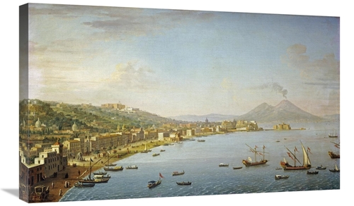 Global Gallery GCS-266640-30-142 30 in. View of Naples from Posillipo 