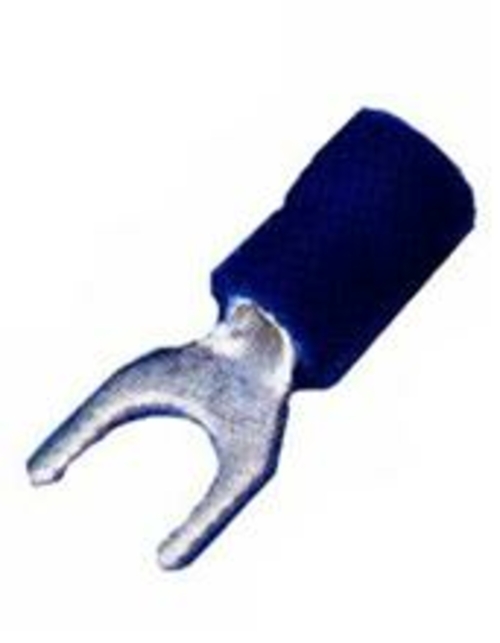 Morris Products 01136 Vinyl Insulated Spade Terminals - 16-14 Wire- No