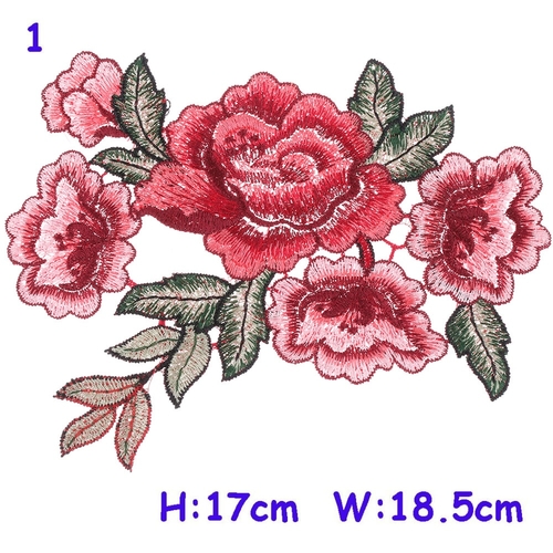 5 Styles Resplendent Flower Red Rose Blossom