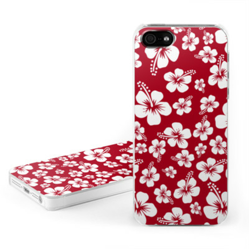 DecalGirl AIP5C-ALOHA-RED DecalGirl Apple iPhone 5 Hard Case - Aloha R