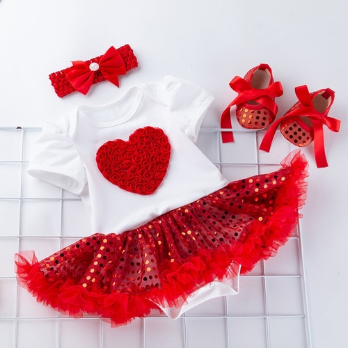 Girl Dress 2019 Summer 3 PCS Toddler Baby Girls