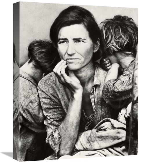 22 in. Migrant Mother Art Print - Dorothea Lange