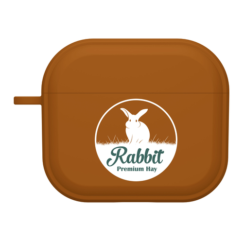 Custom Logo Burnt Orange Case Cover for AirPods Gen 1, 2, 3 & Pro