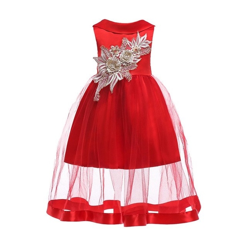 Newest Floral Baby Girl Princess Dress Casual