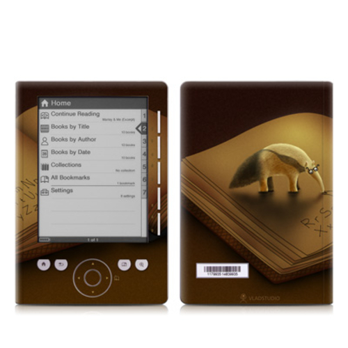 DecalGirl SRD3-LETTEREATER Sony Reader Pocket 300 Skin - Lettereater