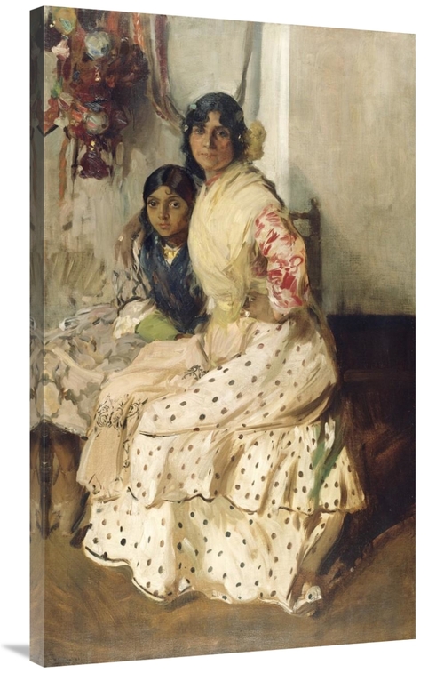 Global Gallery GCS-459657-40-142 40 in. Pepilla the Gypsy & Her Daught