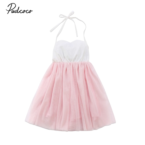 2018 Babies Sweet Sleeveless Princess Dress Baby