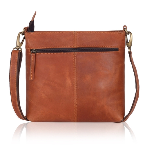 Leather Sling Bag – Timeless Classic Authentic Leather (Size-30x25cm)