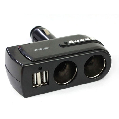 Double Socket 12V/24V Car Cigarette