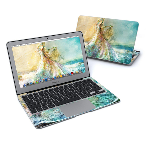 DecalGirl MBA11-SHELLMAIDEN Apple MacBook Air 11 in. Skin - The Shell 