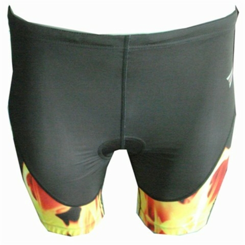 PN JONE Black Flame Cycling Shorts - Small