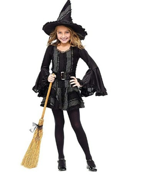 Rubies 279435 Stitch Witch Child Costume, Extra Large