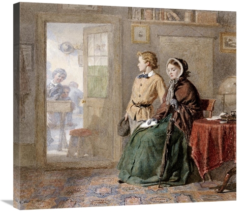 30 in. The New Boy Art Print - Frederick Walker