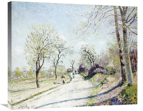 Global Gallery GCS-267307-30-142 30 in. The Road from Veneux to Moret 