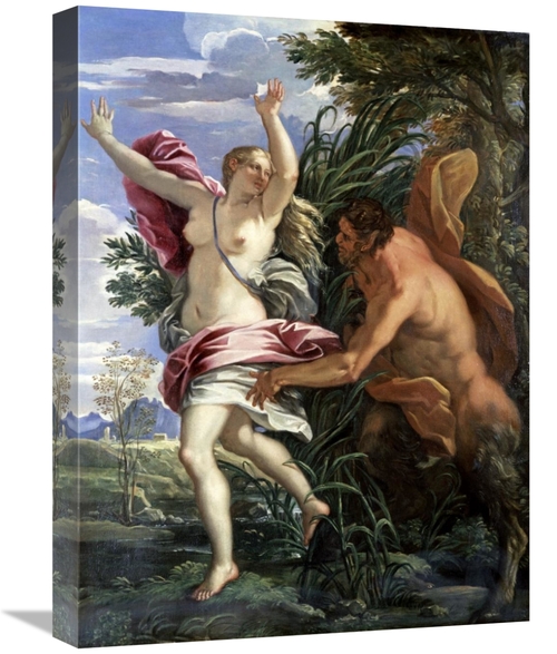 Global Gallery GCS-282721-22-142 22 in. Pan & Syrinx Art Print - Sebas