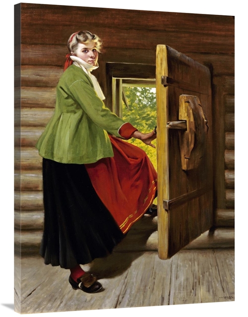 Global Gallery GCS-268041-40-142 40 in. A Dalecarlian Beauty Art Print