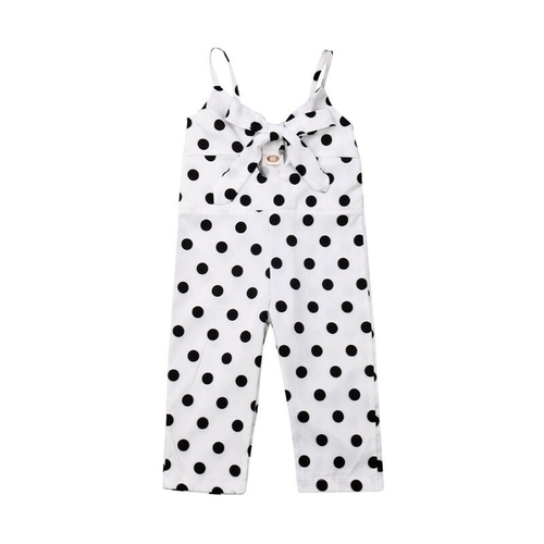 Fashion Polka Dot Toddler Baby Girl Romper Harem