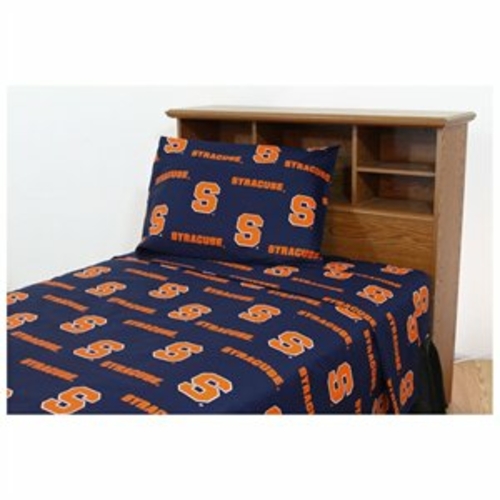 College Covers SYRSSKG Syracuse Printed Sheet Set King - Solid