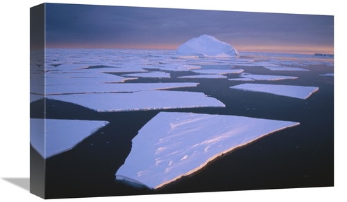 Global Gallery GCS-395657-1218-142 12 x 18 in. Broken Fast Ice, Un