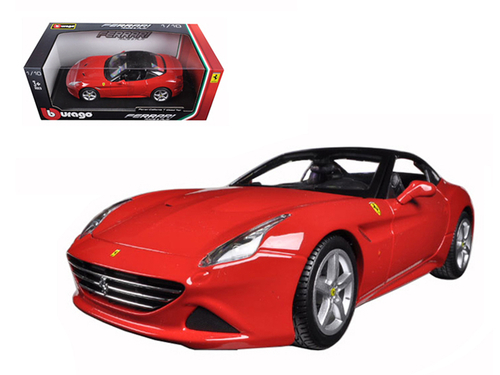 Ferrari California T (closed top) Red 1/18 Diecast Model Car by