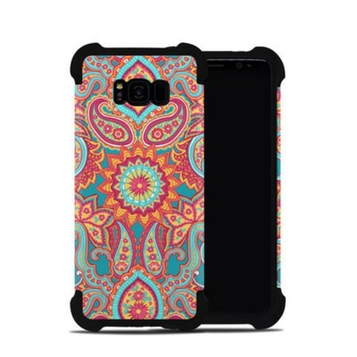 DecalGirl SGS8PBC-CARNIVALPAISLEY Samsung Galaxy S8 Plus Bumper Case -