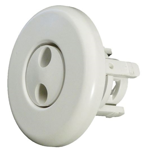 Waterway WW2121040 Pulsator Mini-Jet Eyeball Smooth Escutcheon Assembl