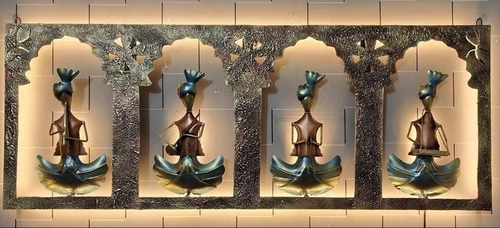 home decor Iron Handmade Decoration Showpiece Figurine Musicians