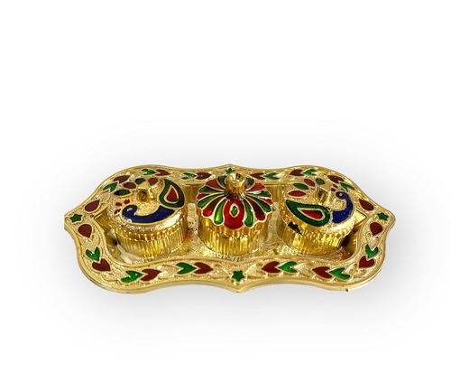 Haldi Kumkum Chopda Set with Free Haldi Kumkum Akshat Return Gift 