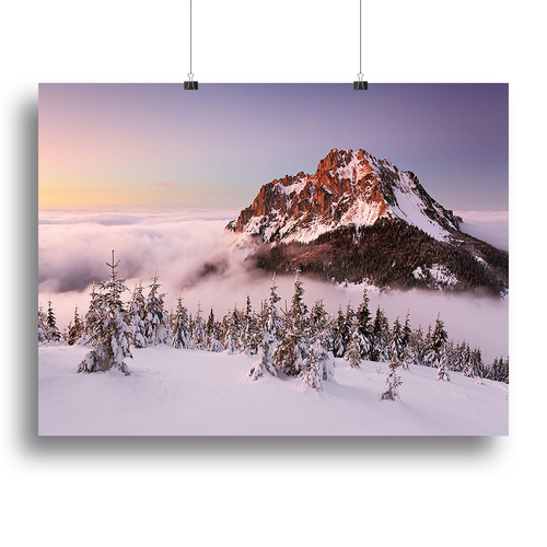 Rozsutec Peak Canvas Print or Poster