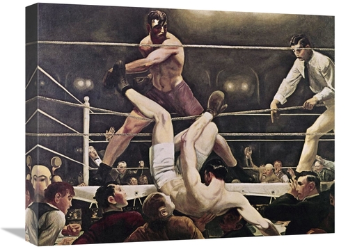 22 in. Dempsey & Firpo Art Print - George Bellows