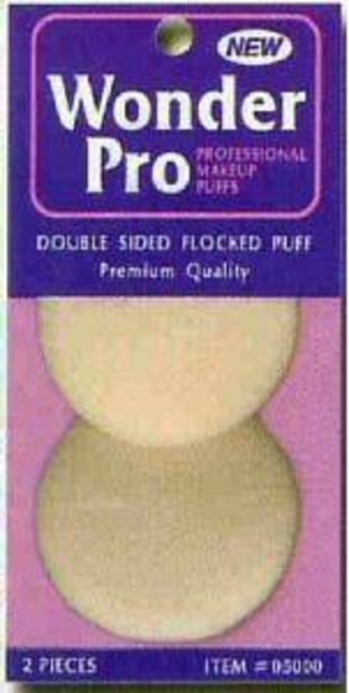 Advanced Enterprises 5000 Wonder Pro Double Sided Flocked Puff 2 Ct.