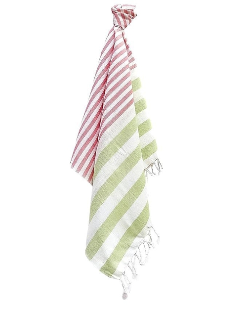 Beach Towel Multicolor Design Soft and Rich Cotton ( Pack of 1 ) 32*66