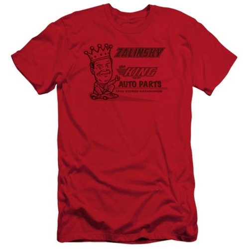 Trevco Tommy Boy-Zalinsky Auto Short Sleeve Adult 30-1 Tee, Red - 