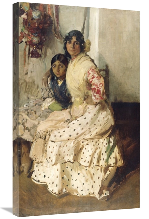 Global Gallery GCS-459657-30-142 30 in. Pepilla the Gypsy & Her Daught