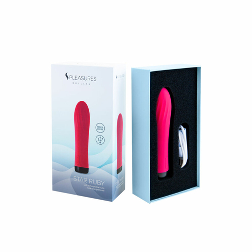 Bullet Vibrator S Pleasures Pink (13,7 x 3,5 cm)