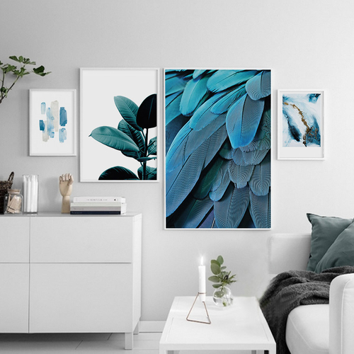 Nordic Minimalism Abstract Canvas