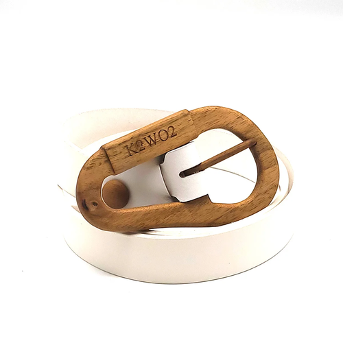 Luxury Wood Belt Denali Expression Carabiner K2W02 301