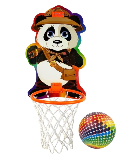 Small Basket Ball kit Set with Ring for Kids, Playing Indoor Outdoor 