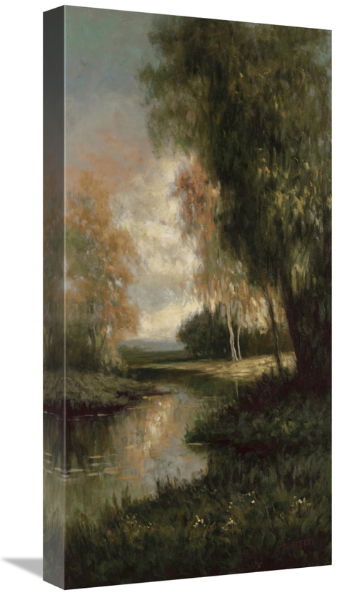 Global Gallery GCS-124475-1224-142 12 x 24 in. Tranquility Path II Art