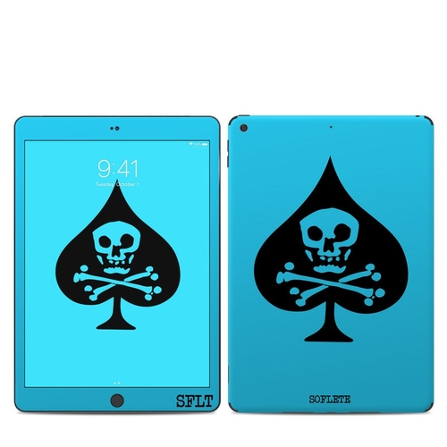 DecalGirl IPD7G-SFLT-BLUE Apple iPad 7th Gen Skin - SOFLETE Blue Logo